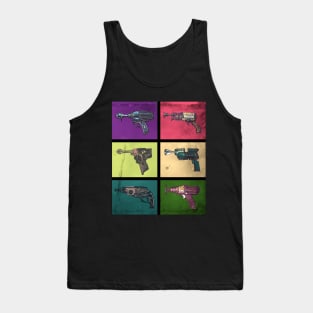 Ray Guns Pop Art Tank Top